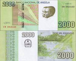 *2000 Kwanzas Angola 2012 (2013), P157a UNC - Kliknutím na obrázok zatvorte -